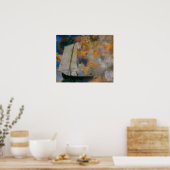 Redon - Bloemwolken Poster (Keuken)