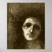 Redon - Christus 1887 Poster (Voorkant)