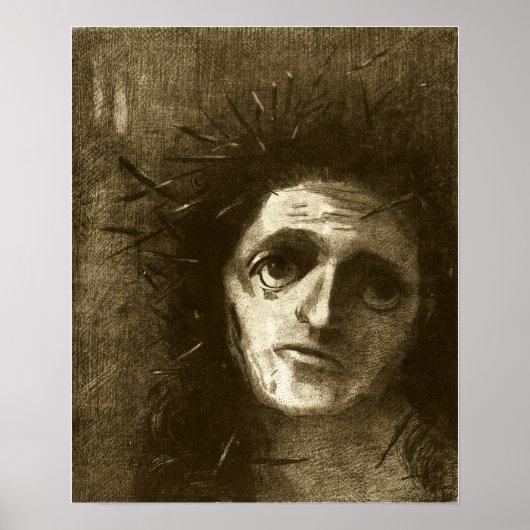 Redon - Christus 1887 Poster (Voorkant)