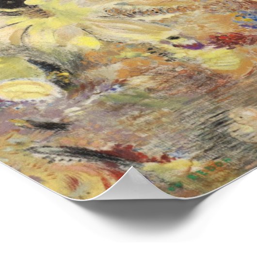 Redon - De Boeddha Poster (Hoek)