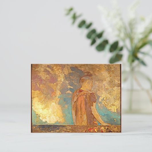 Redon - Le Regard Briefkaart (Staand voorkant)