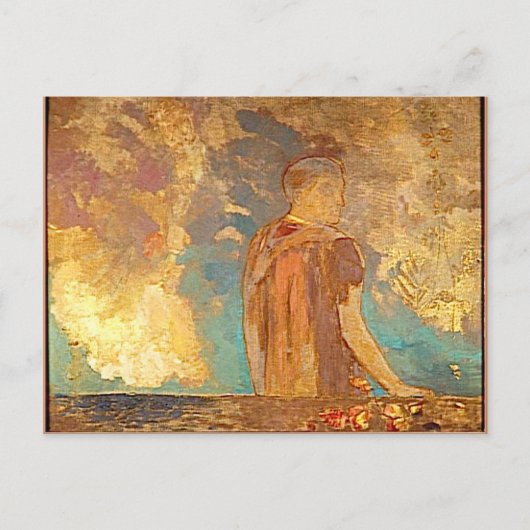 Redon - Le Regard Briefkaart (Voorkant)
