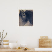 Redon - Madness 1883 Poster (Keuken)