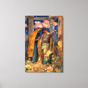 Redon - Mystical Conversation Canvas Afdruk