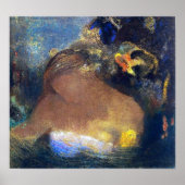 Redon - Ophelia 1898 Poster (Voorkant)