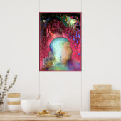 Redon - Profiel van Red Meanders Poster (Keuken)