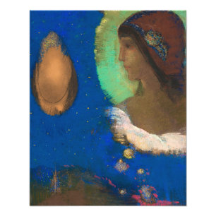 Redon - Sita, kunstschilderkunst Foto Afdruk