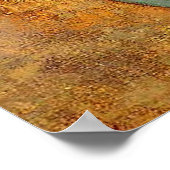 Redon - Vase van papavers Poster (Hoek)