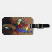 Redon: Wilde bloemen, C1912 Bagagelabel (Voorkant horizontaal)