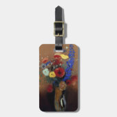 Redon: Wilde bloemen, C1912 Bagagelabel (Voorkant verticaal)