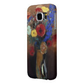 Redon: Wilde bloemen, C1912 Case-Mate Samsung Galaxy Hoesje (Achterkant Links)
