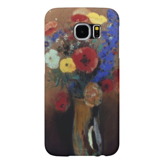 Redon: Wilde bloemen, C1912 Case-Mate Samsung Galaxy Hoesje (Achterkant)