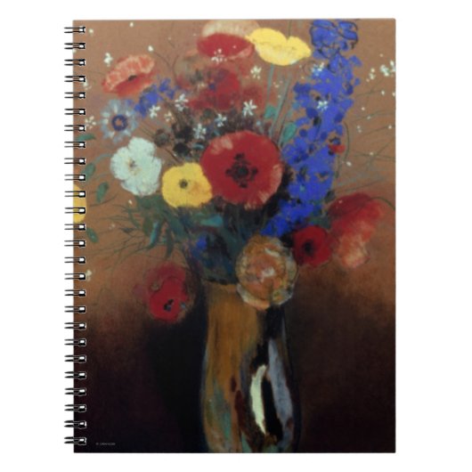Redon: Wilde bloemen, C1912 Notitieboek (Voorkant)