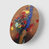 Redon: Wilde bloemen, C1912 Ronde Klok (Hoek)