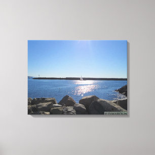 REDONDO BEACH #6 CANVAS AFDRUK