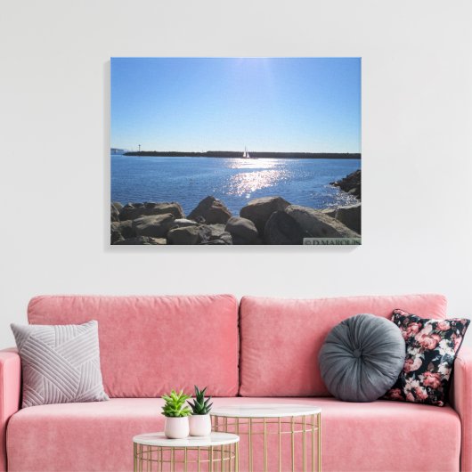REDONDO BEACH #6 CANVAS AFDRUK (Insitu (Woonkamer))