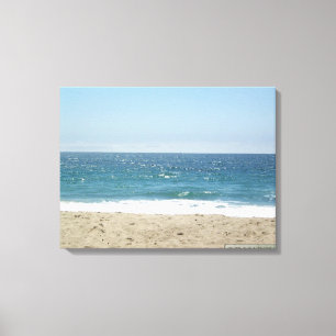 REDONDO BEACH, CA #2 CANVAS AFDRUK