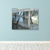 REDONDO BEACH, CA #4 OP CANVAS 20 "x 16" Afdruk (Insitu (Houten vloer))