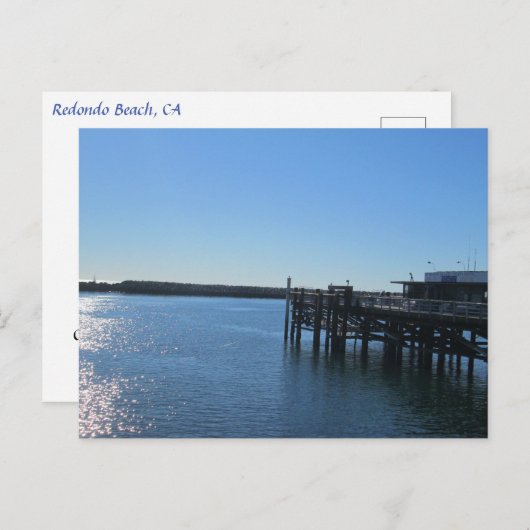 REDONDO BEACH, CA #7 BRIEFKAART (Voorkant / Achterkant)