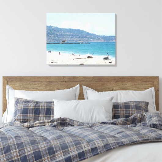 REDONDO BEACH, CA CANVAS AFDRUK (Insitu (Slaapkamer))