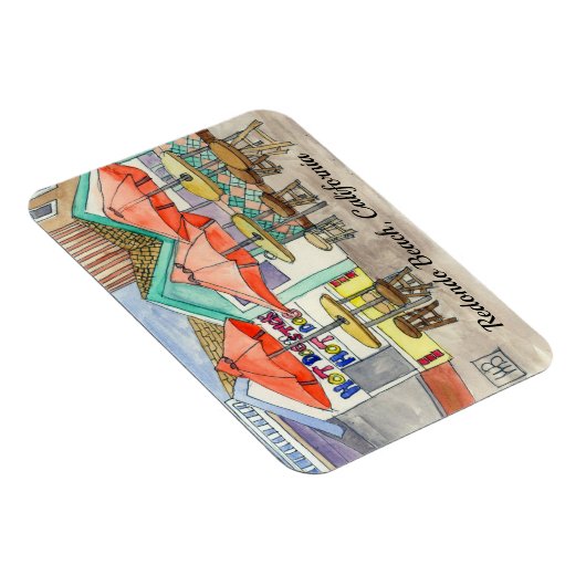 Redondo Beach, California Magneet (Rechterzijde)