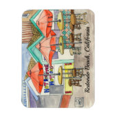 Redondo Beach, California Magneet (Verticaal)