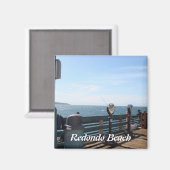 Redondo Beach California Magneet (Voorkant / Achterkant)