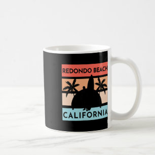Redondo Beach Californië Surfen Zomer Vakantie Vin Koffiemok