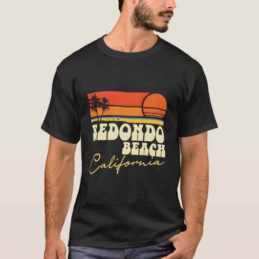 Redondo Beach Californië T-shirt (Voorkant)