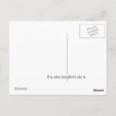 Redondo Beach, Californische sleepboot Briefkaart (Achterkant)