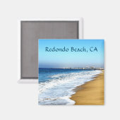 Redondo Beach Fridge Magnet (Voorkant / Achterkant)