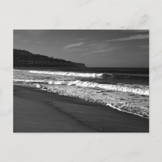Redondo Beach in zwart-wit Briefkaart (Voorkant)