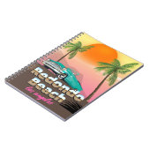 Redondo Beach LA-reisposter Notitieboek (Linkerzijde)