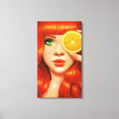 RedOrange Canvas Afdruk (Voorkant)