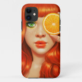 RedOrange Case-Mate iPhone Case (Achterkant)