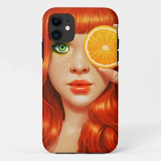 RedOrange Case-Mate iPhone Case (Achterkant)