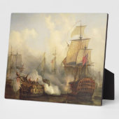 Redoutable te Trafalgar, 21 oktober 1805 Fotoplaat (Zijkant)