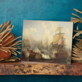 Redoutable te Trafalgar, 21 oktober 1805 Fotoplaat (Zijkant)