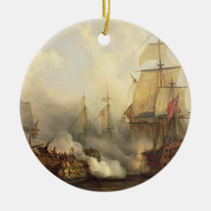 Redoutable te Trafalgar, 21 oktober 1805 Keramisch Ornament