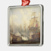 Redoutable te Trafalgar, 21 oktober 1805 Metalen Ornament (Links)