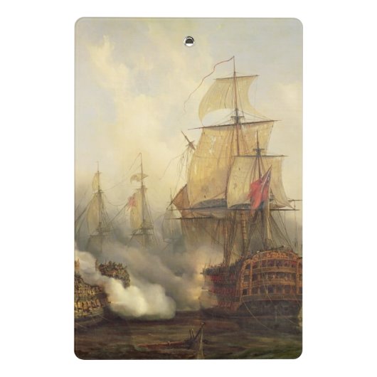 Redoutable te Trafalgar, 21 oktober 1805 Mini Klembord (Achterkant)