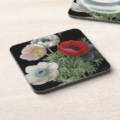 Redoute: Anemone, 1833 Drankjes Onderzetter (Linkerzijde)