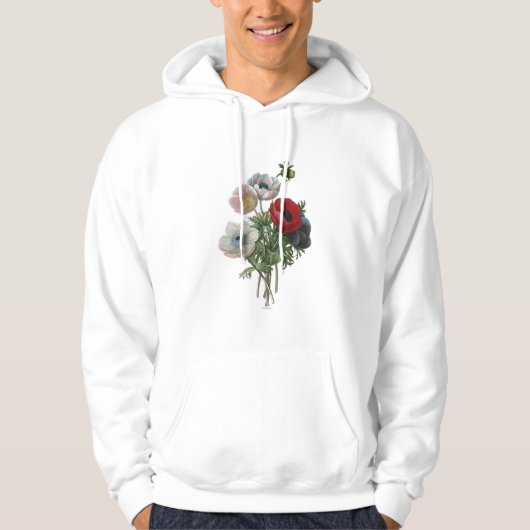 Redoute: Anemone, 1833 Hoodie (Voorkant)