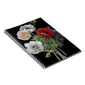 Redoute: Anemone, 1833 Notitieboek (Rechterzijde)