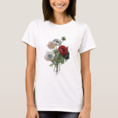 Redoute: Anemone, 1833 T-shirt (Voorkant)