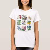 Redoute botanic  t-shirt (Voorkant)
