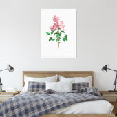 REDOUTÉ BOTANICAL "CHINESE LILA" CANVAS AFDRUK (Insitu (Slaapkamer))