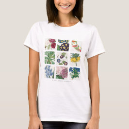 Redoute botanisch t-shirt