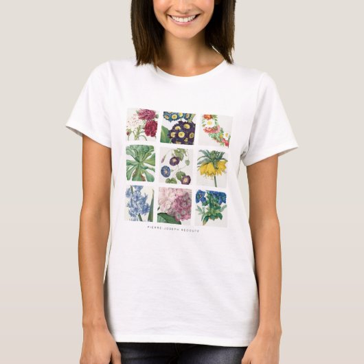 Redoute botanisch t-shirt (Voorkant)