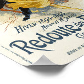 Redoute des Etudiants Frans Adverteren Poster (Hoek)